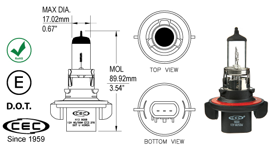 H13 (9008)