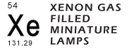 All Miniature Xenon Lamps