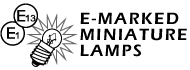 All Miniature E-marked Lamps